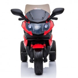 Motocicleta electrica 6V rosu cu negru pentru copii