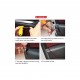 Banda decorativa pentru interior auto rosie 5 metri