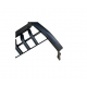 Bullbar universal negru cu suport de proiectoare