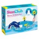 Piscina cu tobogan si fantana model naval pentru copii
