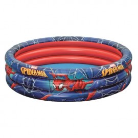 Piscina gonflabila albastra cu Spiderman