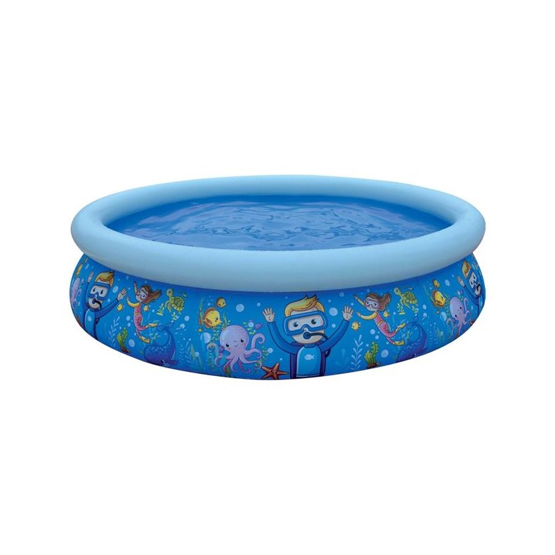 Piscina pentru copii cu lumea marina si scafandri Piscina pentru copii cu lumea marina si scafandri