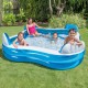 Piscina pentru familie albastra 2.29x2.29x0.66m
