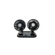 Ventilator auto dublu 12V cu doua trepte de putere