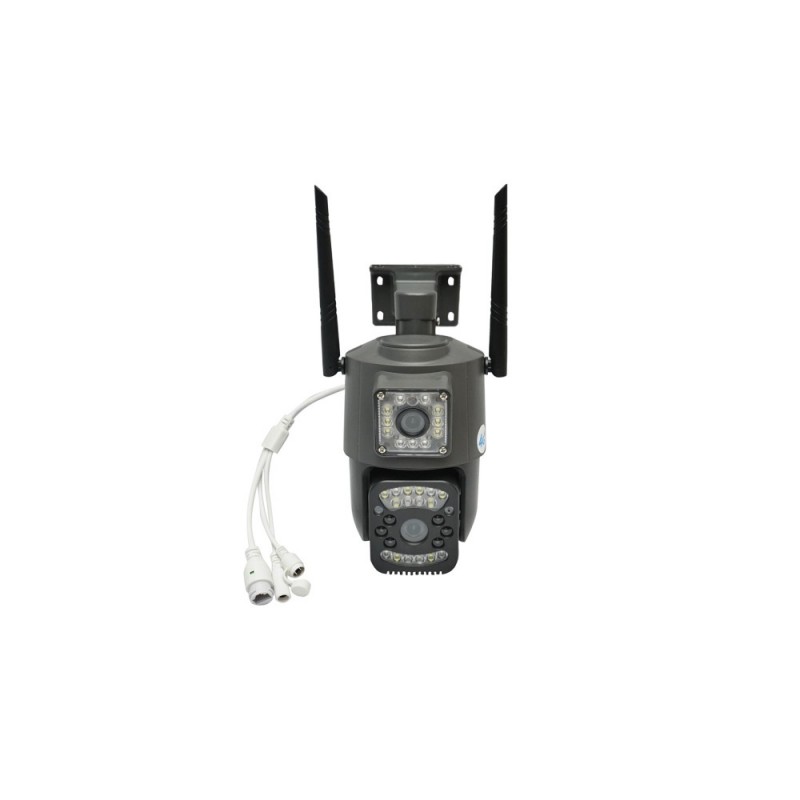 Camera de supraveghere lentila duala 8MP cu senzor de miscare Camera de supraveghere lentila duala 8MP cu senzor de miscare