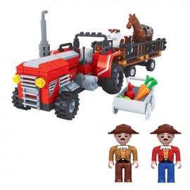 Piese pentru constructie tractor si figurine