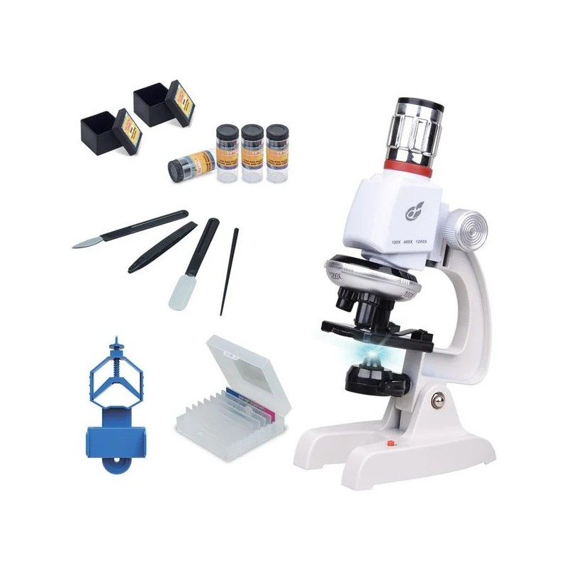 Valiza cu microscop cu putere de marire de 100x - 400x - 1200x Valiza cu microscop cu putere de marire de 100x - 400x - 1200x