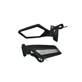 Set 2 oglinzi compatibile UTV sau Maverick X3 cu semnalizare FS-2019