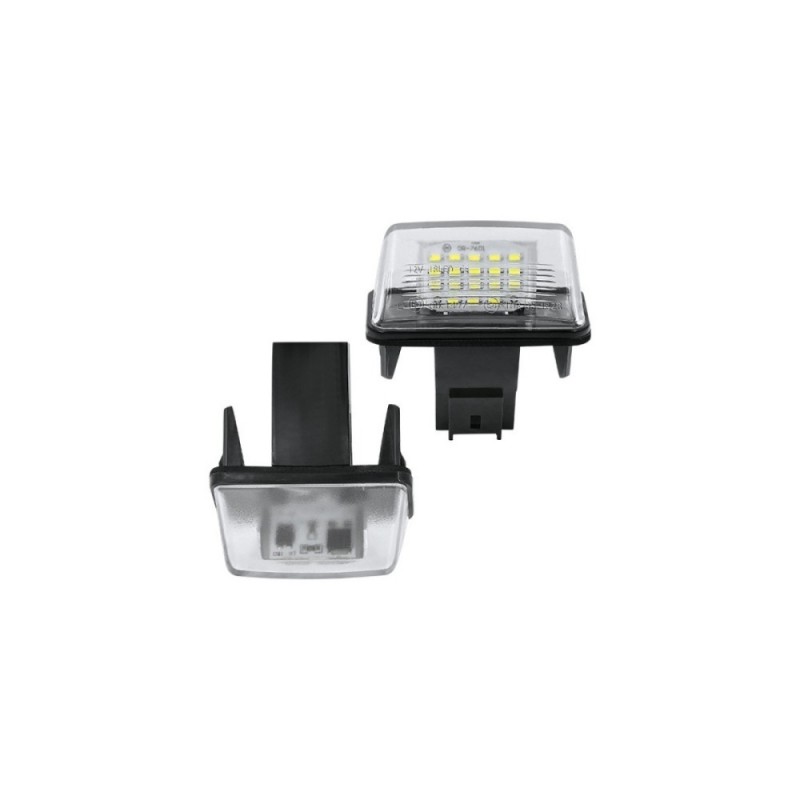 Set 2 lampi LED numar compatibil Peugeot 7601 Set 2 lampi LED numar compatibil Peugeot 7601