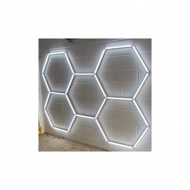 Set lumini LED hexagonale HEX3