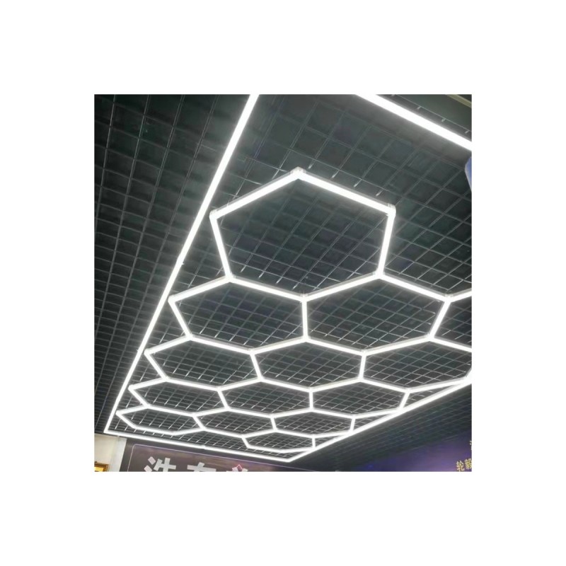 Set lumini LED hexagonale HEX1