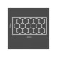 Set lumini LED hexagonale HEX2