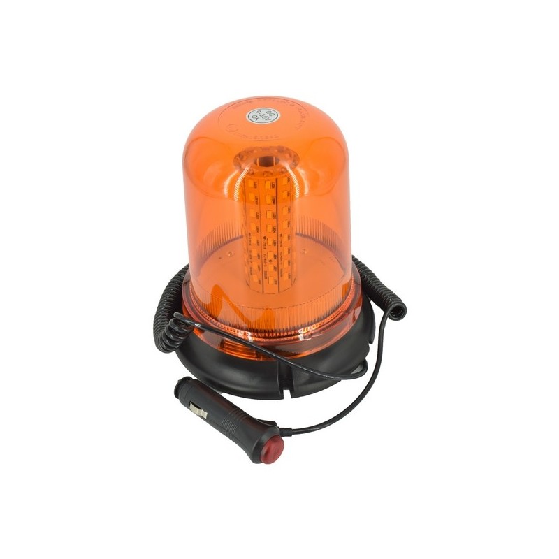 Girofar 80 LEDURI WL 57 portocaliu cu leduri super puternice SMD 5050 12V/24V