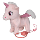 Unicorn roz interactiv cu sunet, lumina si miscare