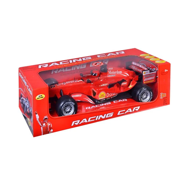 Masina rosie formula F1 cu lumina si sunet Masina rosie formula F1 cu lumina si sunet