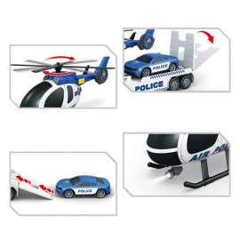 Camion cu elicopter de politie sunet si lumini