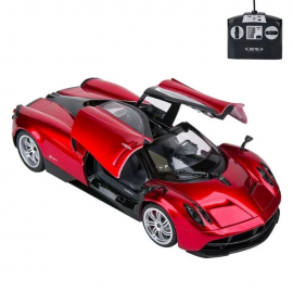 Masina rosie Huayra sport cu Telecomanda