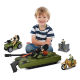 Set de joaca cu tanc militar, vehicule si soldati, lumina si sunet