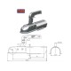 Cupla remorca rotunda 750D