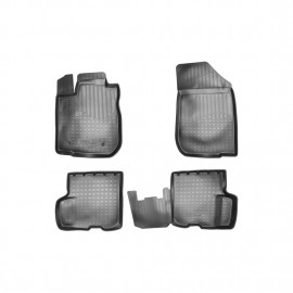 Covoare cauciuc stil tavita DACIA LOGAN II / SANDERO II / STEPWAY II dupa 2014