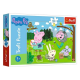 Puzzle cu purcelusa Peppa in padure