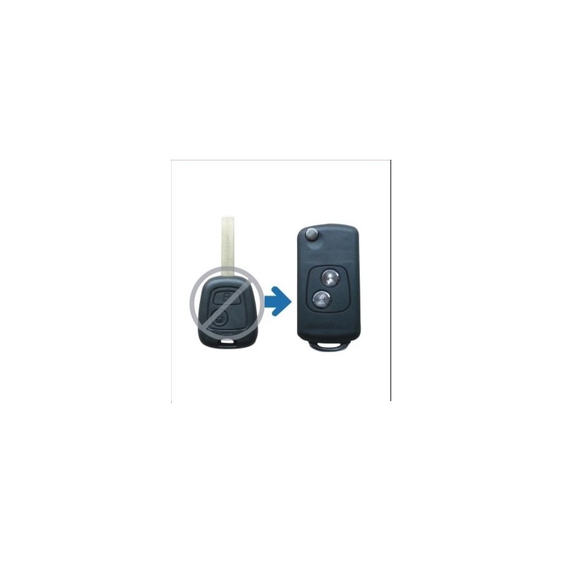 Carcasa telecomanda compatibila  Peugeot 1112