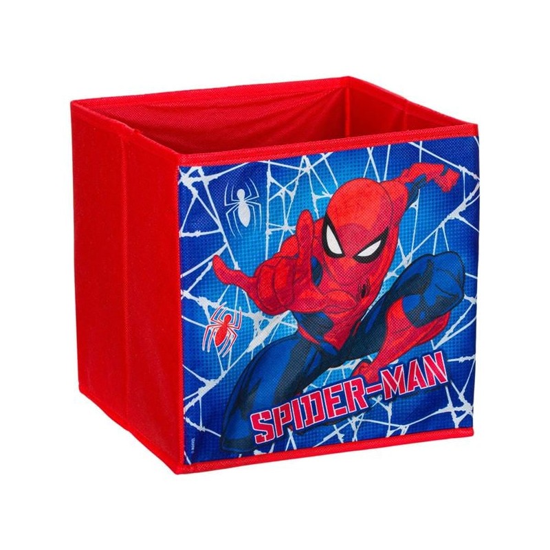 Cutie de depozitare rosie Spiderman Cutie de depozitare rosie Spiderman