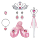 Set de joaca cu pantofi si accesorii de printesa