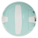 Minge de volei Mini alba cu verde nr.2