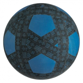 Minge de fotbal albastru cu negru nr.5