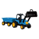 Vehicul tractor cu excavator si remorca 60cm