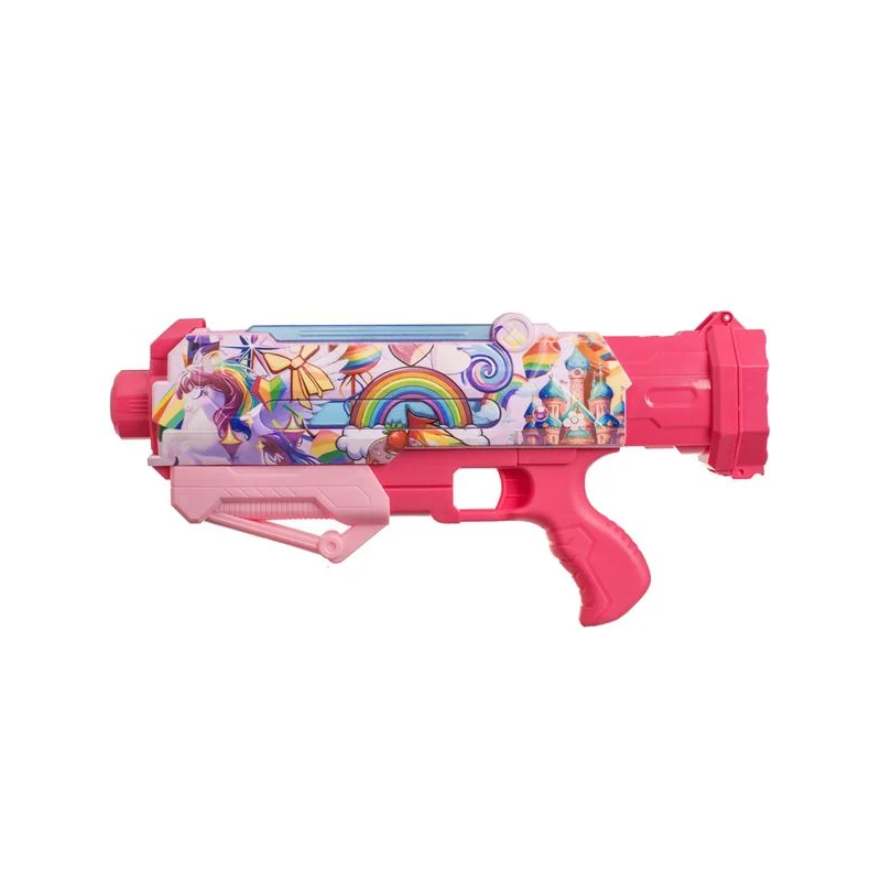 Pistol de apa din plastic unicorn 36cm