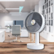 Ventilator Alb Gri cu USB Ø13cm 4W