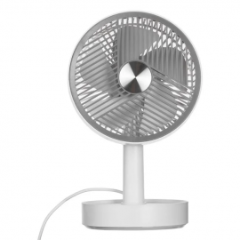 Ventilator Alb Gri cu USB Ø13cm 4W