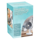 Ventilator Alb Gri cu USB Ø13cm 4W