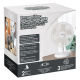 Ventilator pliabil alb cu 2 nivele USB 4W