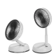 Ventilator pliabil telescopic alb cu USB si telecomanda