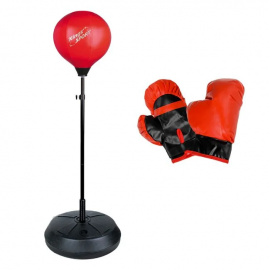 Set minge de box si manusi pentru adulti