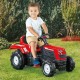 Tractor rosu cu pedale