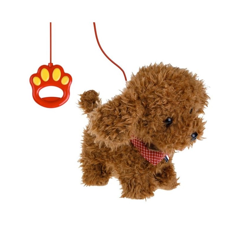 Caine interactiv Canis maro cu lesa miscare si sunet