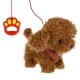 Caine interactiv Canis maro cu lesa miscare si sunet