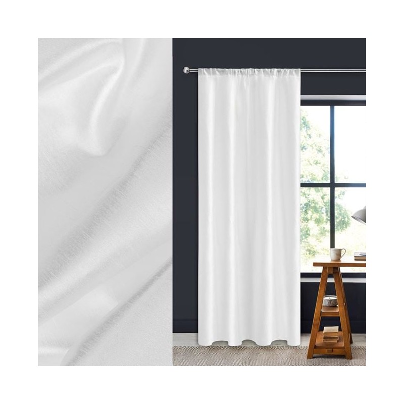 Perdea decorativa diverse culori cu banda 140x260cm