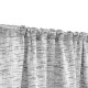Perdea decorativa gri cu model 140x260cm