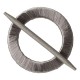 Accesoriu perdea brosa 15cm