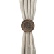 Accesorii perdea brosa cu clips si model floare
