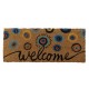 Covoras treapta intrare cu ochi bleu 60x25cm