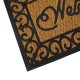 Covoras intrare maro negru cu mesaj 60x40cm