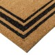Covoras intrare de culoare naturala cu mesaj reliefat 90x60cm