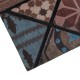 Covoras intrare cu model placi tiles si mesaj 75x45cm