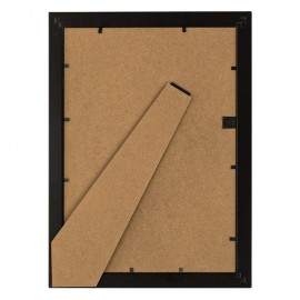 Rama foto decorativa A4 cu cadru dublu auriu negru 21x30cm